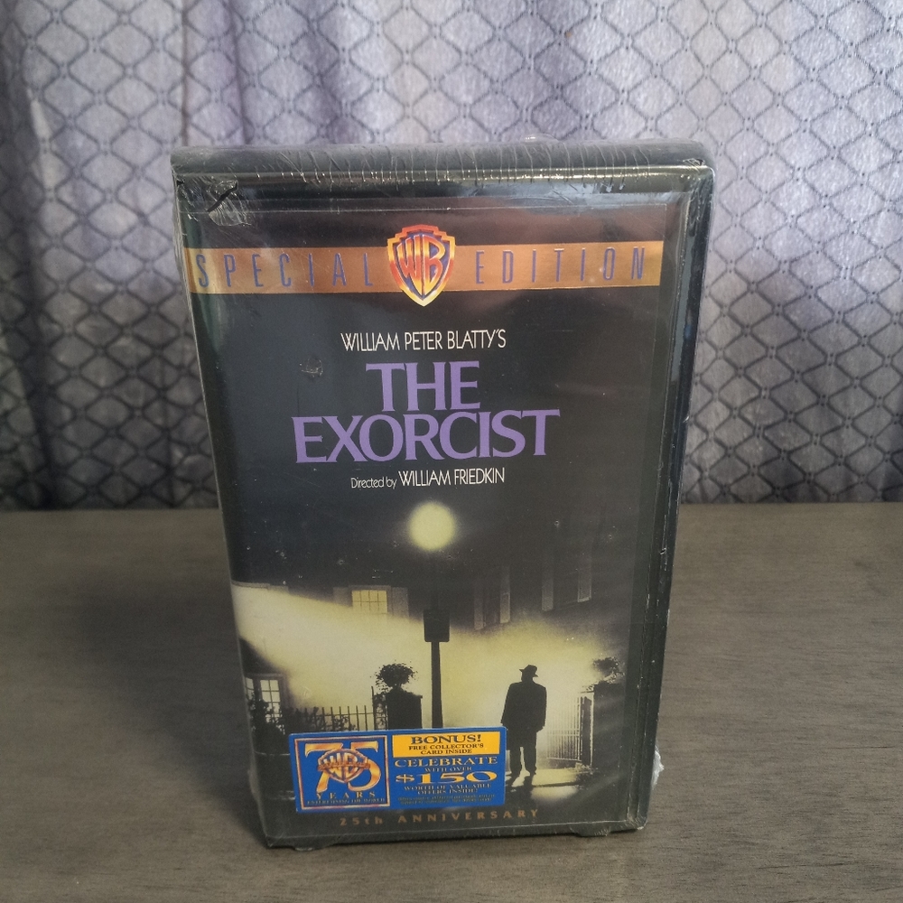 The Exorcist Vhs 25th Anniversary Special Edition New Factory Sealed